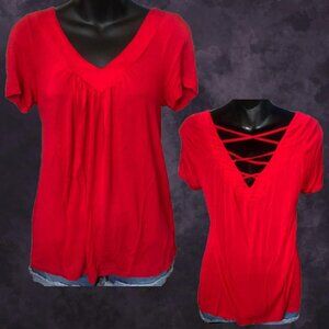 00s Suzy Shier Red Blouse